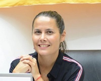 Concejala Jorgelina Mudallel en entrevista en el estudio de Radio Sol Play 91.5, Santa Fe
