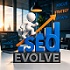 Logotipo SEO Evolve 100